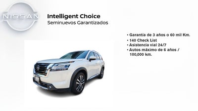 2023 Nissan Pathfinder EXCLUSIVE V6 3.5L 270 CP 5 PUERTAS AUT PIEL BA AA