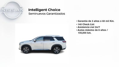 2023 Nissan Pathfinder EXCLUSIVE V6 3.5L 270 CP 5 PUERTAS AUT PIEL BA AA