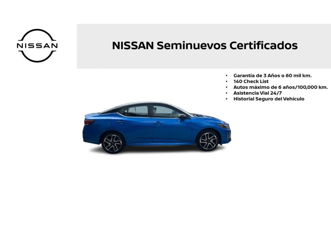 2025 Nissan Sentra SR PLATINUM BI TONO CVT L4 2.0L 145 CP 4 PUERTAS AUT BA AA