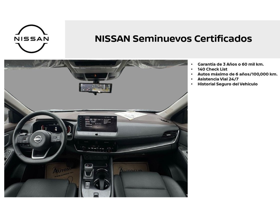 2026 Nissan X-Trail PLATINUM PLUS, L4, 2.5L, 181 CP, 5 PUERTAS, AUT