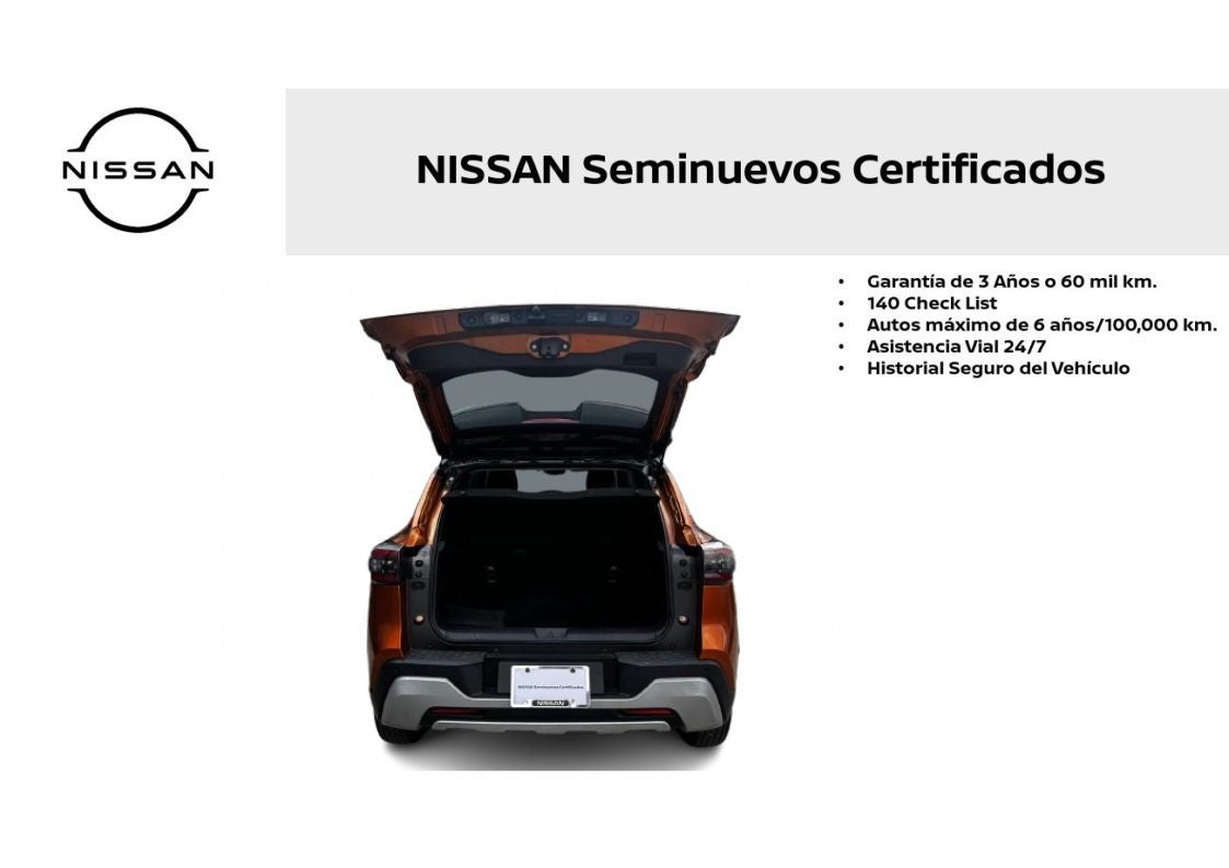 2025 Nissan Magnite EXCLUSIVE, L3, 1.0T, 112 CP, 5 PUERTAS, AUT CVT