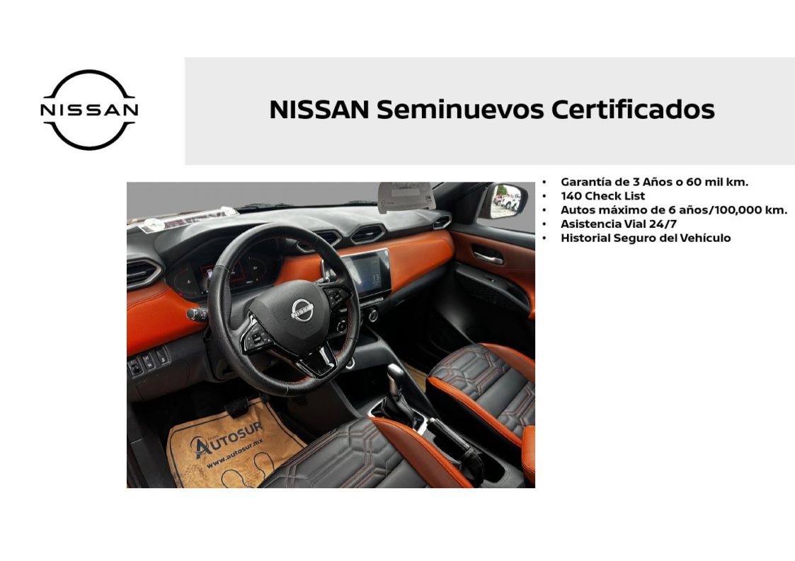 2025 Nissan Magnite EXCLUSIVE, L3, 1.0T, 112 CP, 5 PUERTAS, AUT CVT